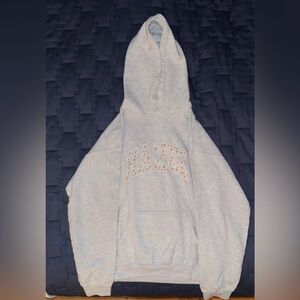 Hazel Botique- Gray Hoodie with Cherries GUC!